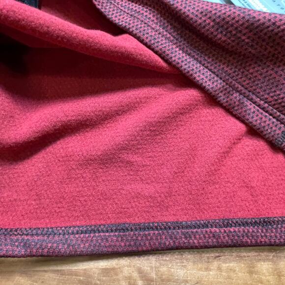 PGA TOUR Men's Two-Tone Quarter-Zip Golf Pullover red large - Picture 7 of 11